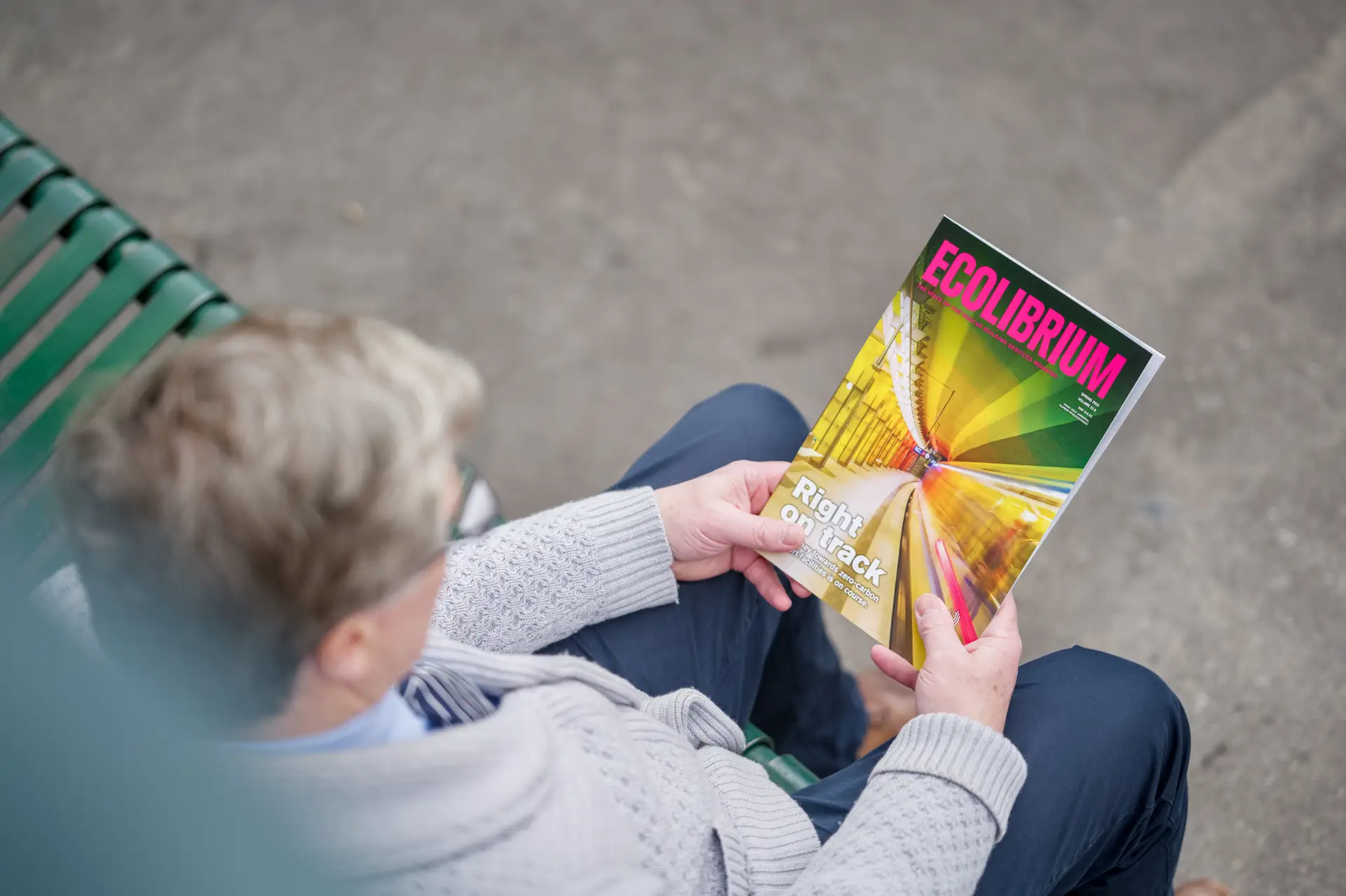 photo of Ecolibrium magazine cover